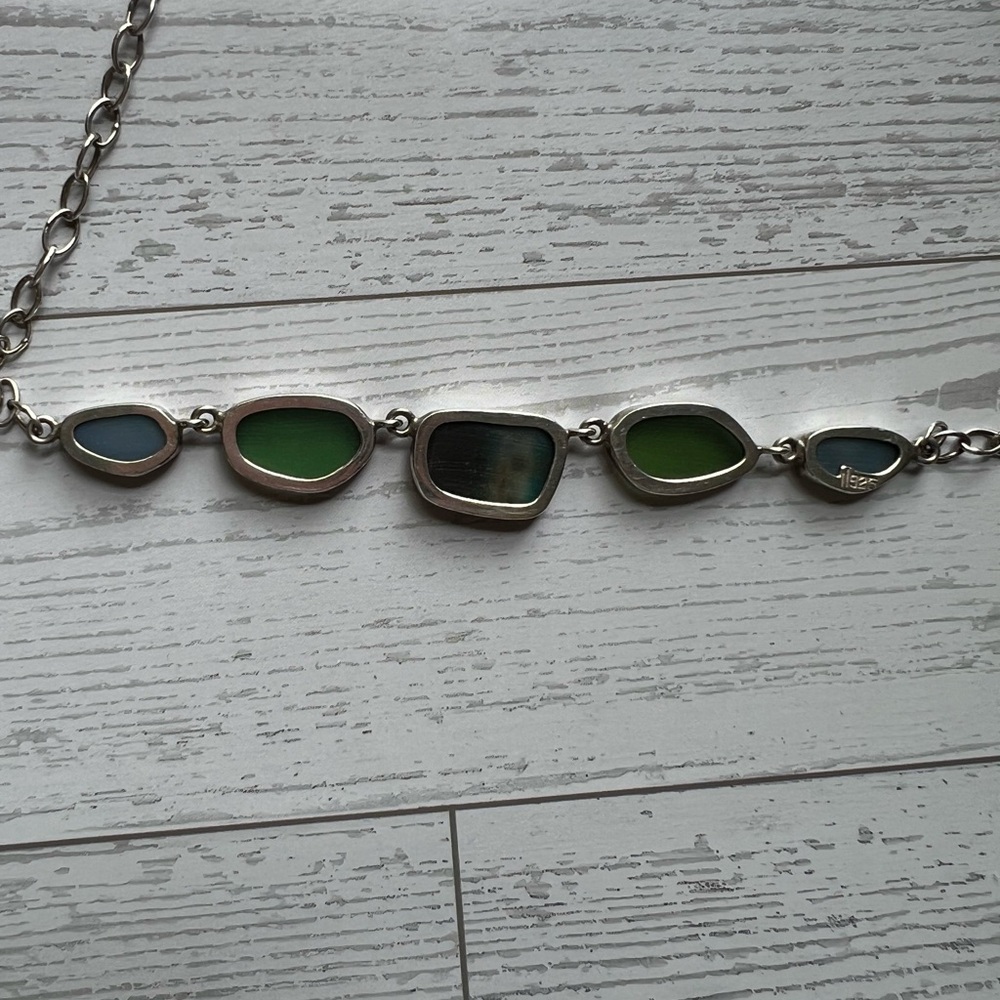 Jessica Lee 925 Sea Glass Necklace - Picture 5 of 5